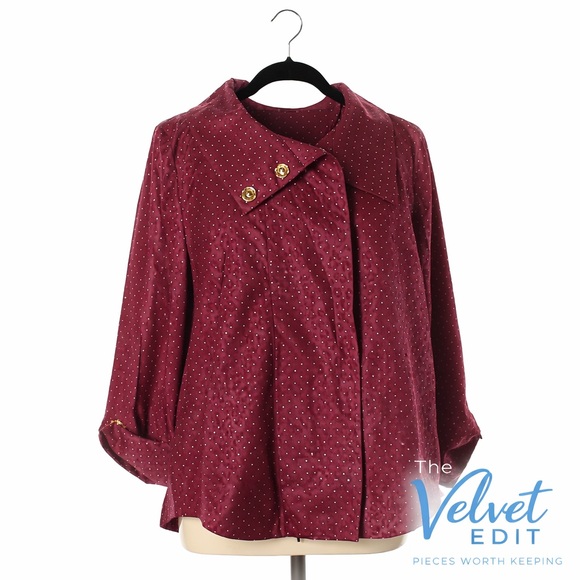 Zenergy by Chico's Jackets & Blazers - Zenergy by Chico’s Polka Dot Jacket